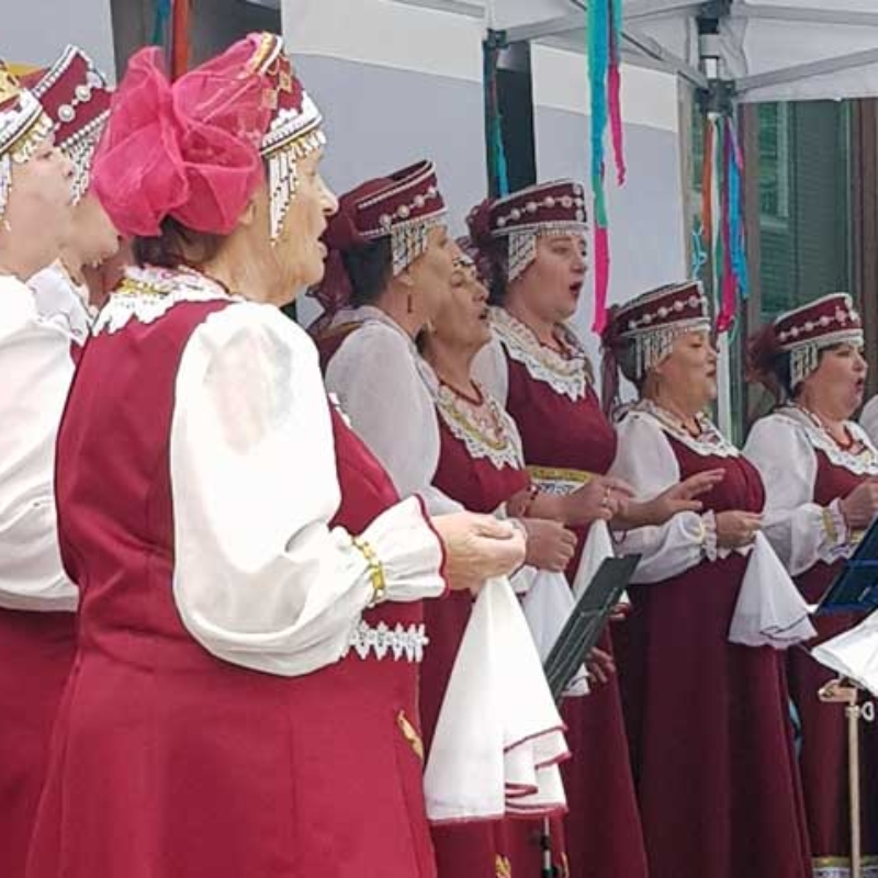 Stadtteilfest Jubiläum Grünbühl-Sonnenberg 2023 Chor