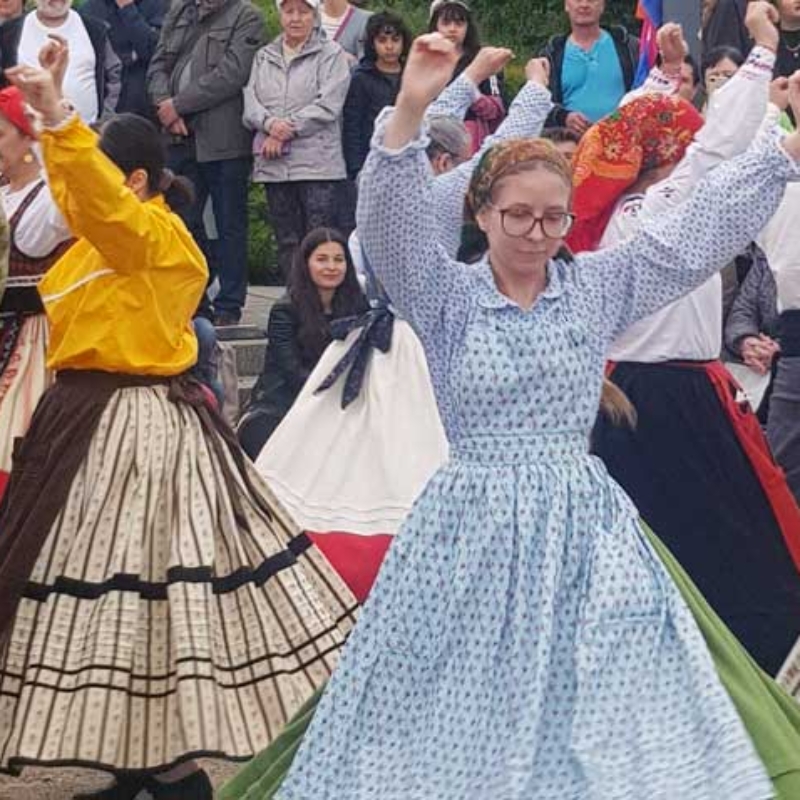 Stadtteilfest Jubiläum Grünbühl-Sonnenberg 2023 Tanz