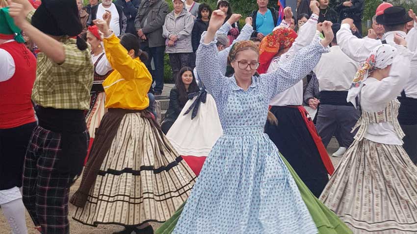 Stadtteilfest Jubiläum Grünbühl-Sonnenberg 2023 Tanz