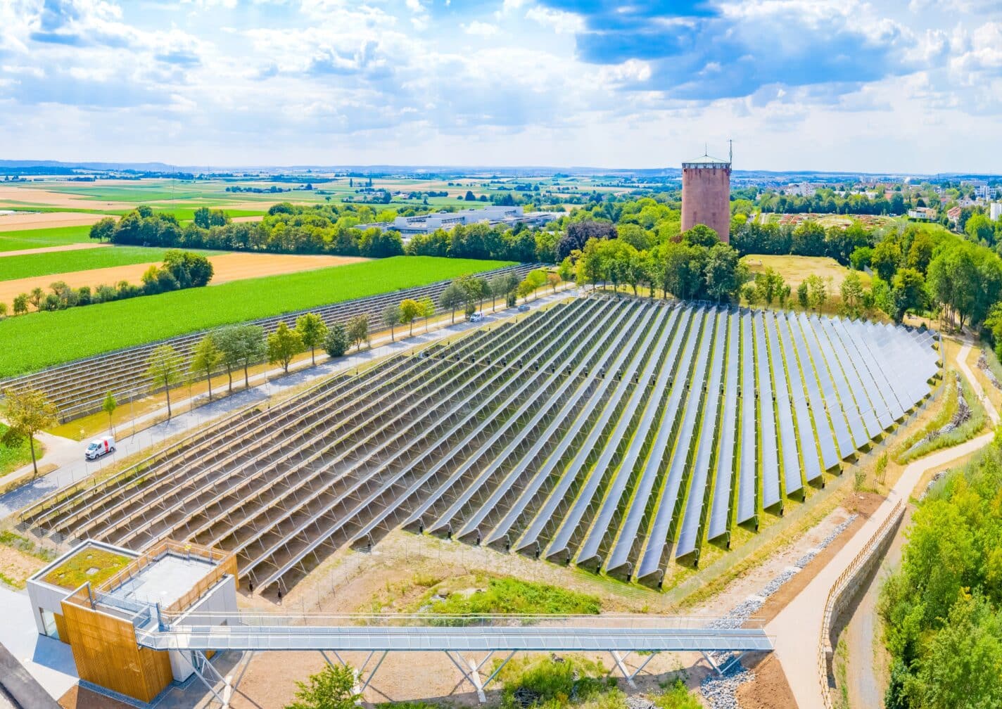 Solarthermie Anlage Römerhügel